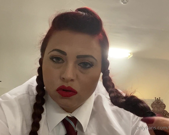 Mistress Eclipse aka mistresseeclips Femdom - 05-12-2021 OnlyFans Video - Youve got to love the school bully ordering you to touch yourself