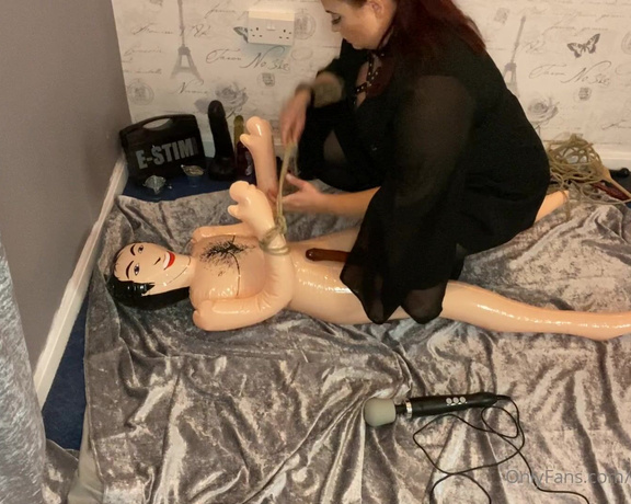 Mistress Eclipse aka mistresseeclips Femdom - 01-17-2021 OnlyFans Video - Electrics, clamps, bound amp blindfolded