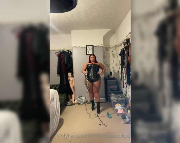 Mistress Eclipse aka mistresseeclips Femdom - 04-25-2022 OnlyFans Video - The bull whip