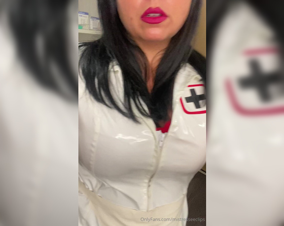 Mistress Eclipse aka mistresseeclips Femdom - 09-06-2023 OnlyFans Video - Nurse is ready for your check up