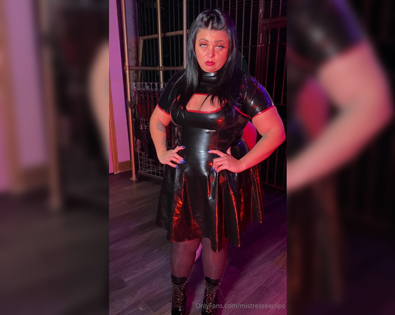 Mistress Eclipse aka mistresseeclips Femdom - 11-25-2023 OnlyFans Video - This is how I deal with dirty stocking sniffers