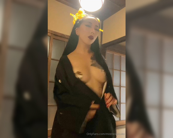 Mistress Youko aka mistressyouko Findom - 08-25-2024 OnlyFans Video - Bow before your supreme Japanese goddess, and let her guide you through a world of unbridled