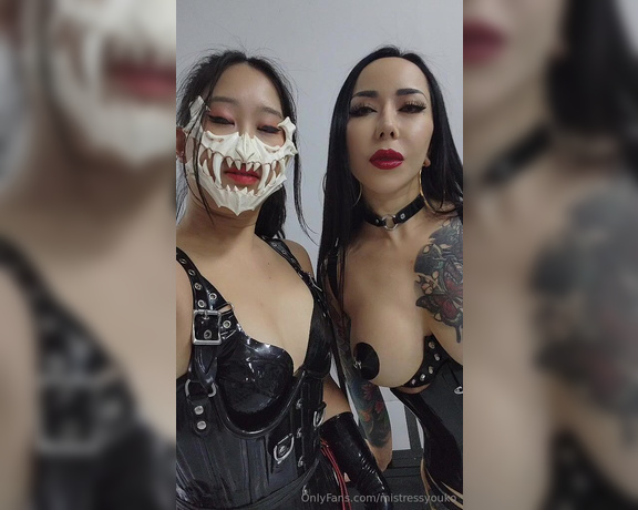 Mistress Youko aka mistressyouko Findom - 09-28-2024 OnlyFans Video - Do you want to be our fuck toy, slave