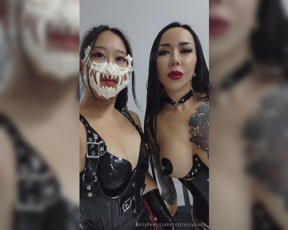 Mistress Youko aka mistressyouko Findom - 09-28-2024 OnlyFans Video - Do you want to be our fuck toy, slave