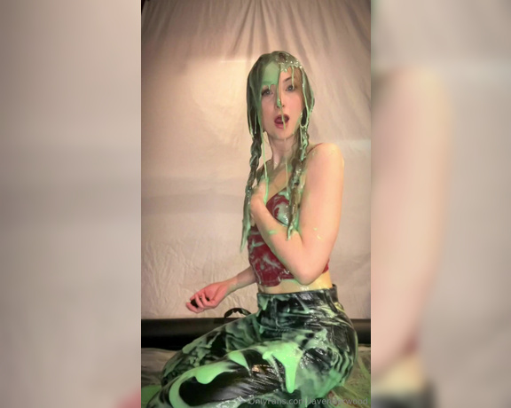 Lavender Wood aka lavenderwood Findom - 03-29-2024 OnlyFans Video - Enjoying the messy treatment