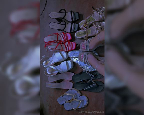 Caropies aka caropies Foot Fetish - 07-31-2024 OnlyFans Video - Colección pequeña jaja