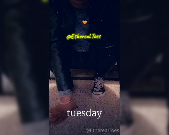 EtherealToes aka etherealtoes Foot Fetish - 04-07-2021 OnlyFans Video - Yall really missed my pretty fat piggies the feeling is mutual EtherealToes EbonyFootGoddess SockRemoval FootFetishNation