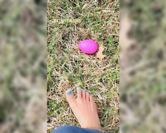 EtherealToes aka etherealtoes Foot Fetish - 04-17-2022 OnlyFans Video - Happy Sunday