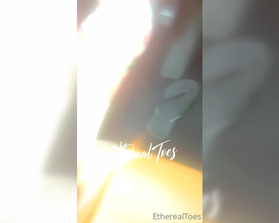 EtherealToes aka etherealtoes Foot Fetish - 06-22-2023 OnlyFans Video - Natural Speed Goddess behind the wheel