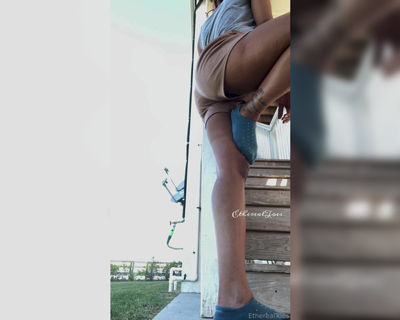 EtherealToes aka etherealtoes Foot Fetish - 10-06-2023 OnlyFans Video - For better balance on your balls