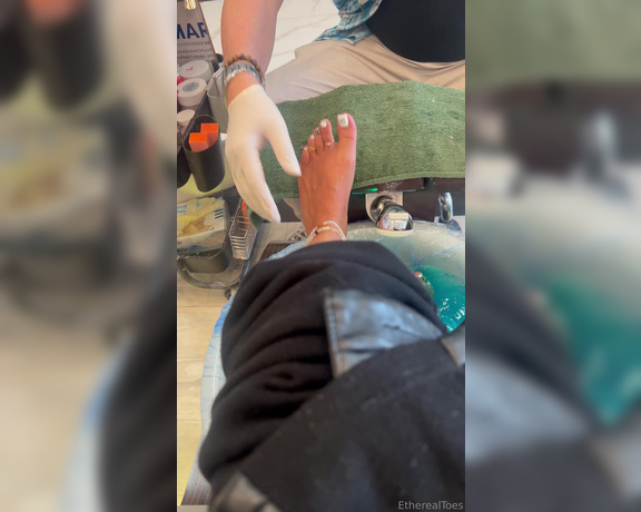 EtherealToes aka etherealtoes Foot Fetish - 02-29-2024 OnlyFans Video - Slippery soles