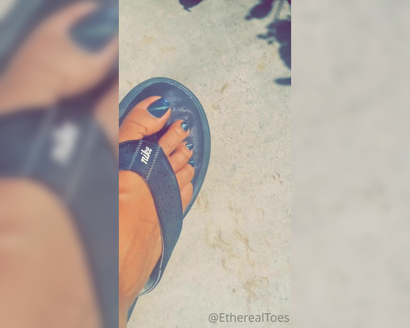 EtherealToes aka etherealtoes Foot Fetish - 09-27-2020 OnlyFans Video - footporn That lil footslut might have started something  thats a natural bling from a natural