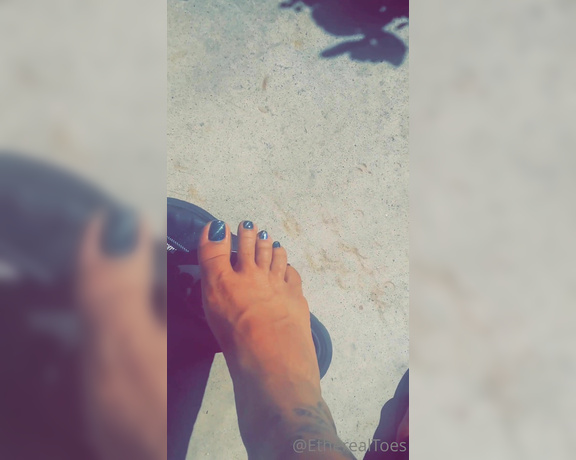 EtherealToes aka etherealtoes Foot Fetish - 09-27-2020 OnlyFans Video - footporn That lil footslut might have started something  thats a natural bling from a natural