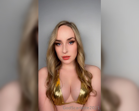 God Scarlette aka godscarlette Findom - 02-26-2023 OnlyFans Video - Sundays are for worship, and so here are your Sunday beta mantras