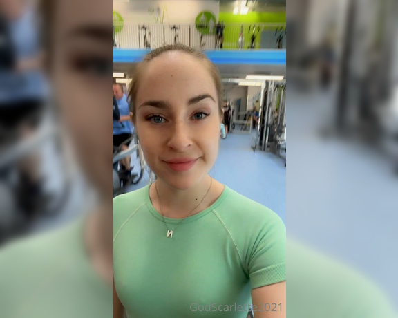 God Scarlette aka godscarlette Findom - 08-11-2022 OnlyFans Video - My toned, curvy body in this tiny gym set makes you feel so weak, doesnt it