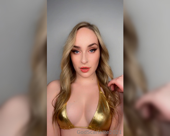 God Scarlette aka godscarlette Findom - 02-18-2023 OnlyFans Video - Online