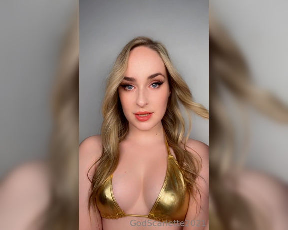 God Scarlette aka godscarlette Findom - 02-18-2023 OnlyFans Video - Online