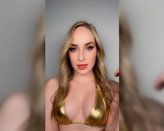 God Scarlette aka godscarlette Findom - 02-18-2023 OnlyFans Video - Online