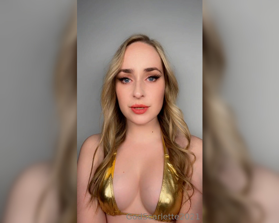 God Scarlette aka godscarlette Findom - 02-22-2023 OnlyFans Video - Pure, cruel pussy denial