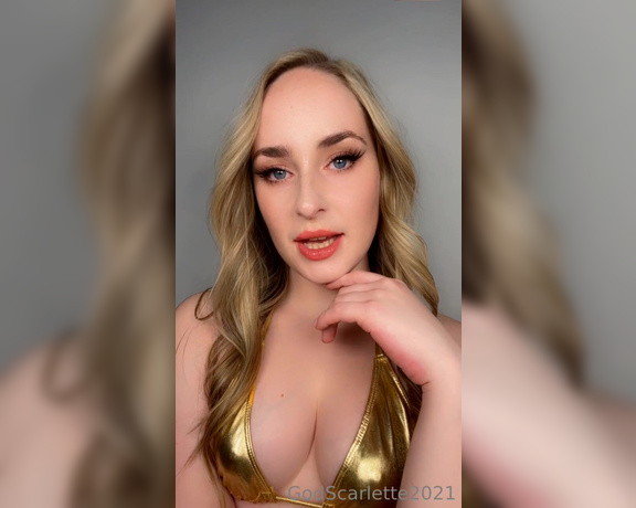 God Scarlette aka godscarlette Findom - 02-27-2023 OnlyFans Video - you crave amp need these harsh reminders of your true status amp position in life so