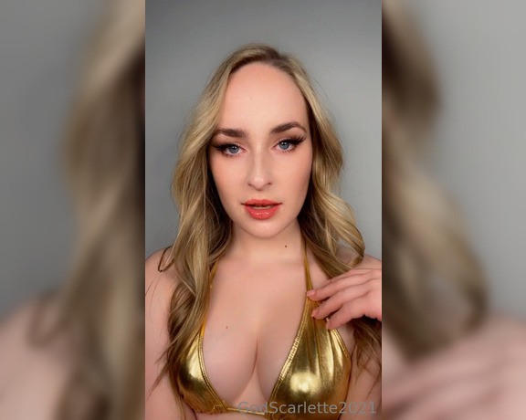 God Scarlette aka godscarlette Findom - 02-27-2023 OnlyFans Video - you crave amp need these harsh reminders of your true status amp position in life so