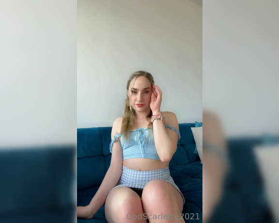 God Scarlette aka godscarlette Findom - 05-12-2023 OnlyFans Video - A degrading lil message for My sissy fans