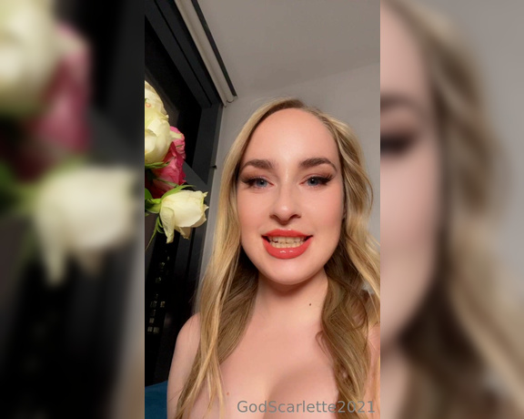 God Scarlette aka godscarlette Findom - 03-30-2023 OnlyFans Video - The truth about that vile thing between your legs