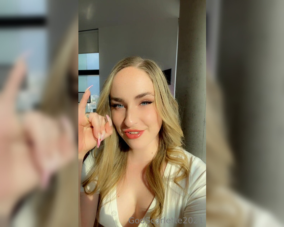 God Scarlette aka godscarlette Findom - 05-28-2023 OnlyFans Video - ALL male dicks are disgusting, useless amp hideous to Lesbian Goddesses like Me