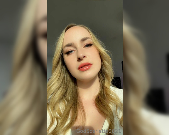 God Scarlette aka godscarlette Findom - 05-26-2023 OnlyFans Video - Go into debt for Me