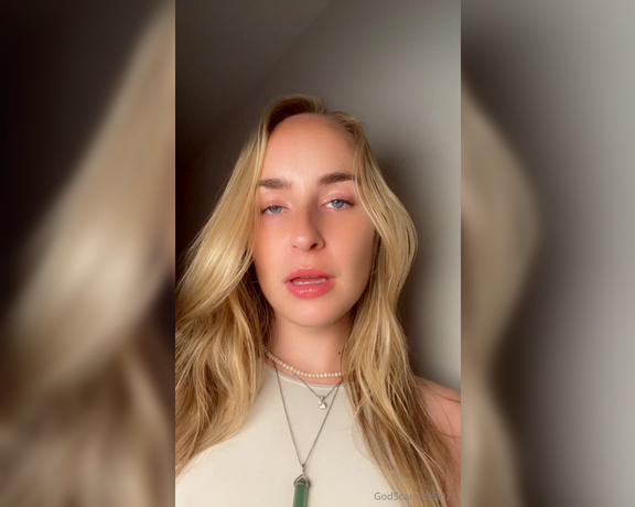 God Scarlette aka godscarlette Findom - 09-18-2023 OnlyFans Video - POV its time for your breakfast, bitch open wide amp take Gods spit right down your