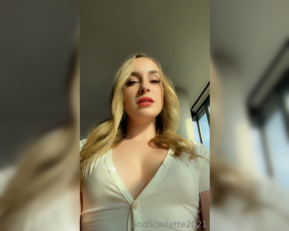 God Scarlette aka godscarlette Findom - 05-29-2023 OnlyFans Video - you dont want freedom