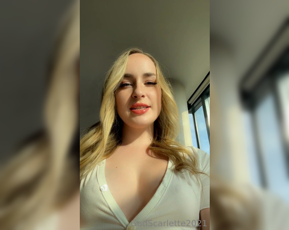 God Scarlette aka godscarlette Findom - 05-29-2023 OnlyFans Video - you dont want freedom