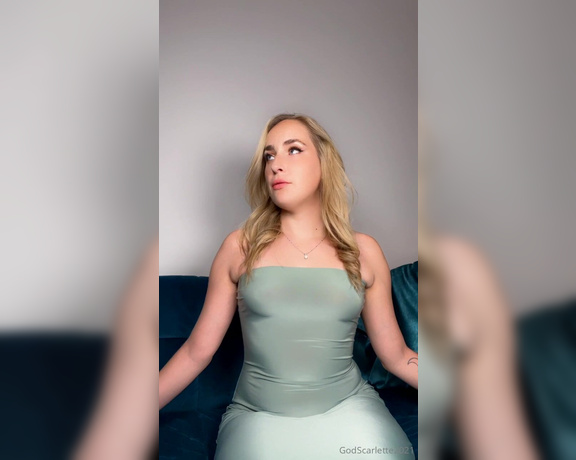 God Scarlette aka godscarlette Findom - 09-22-2023 OnlyFans Video - PURE denial