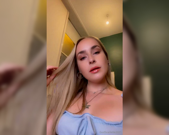 God Scarlette aka godscarlette Findom - 09-01-2023 OnlyFans Video - For My lucky, locked up chastity bitches