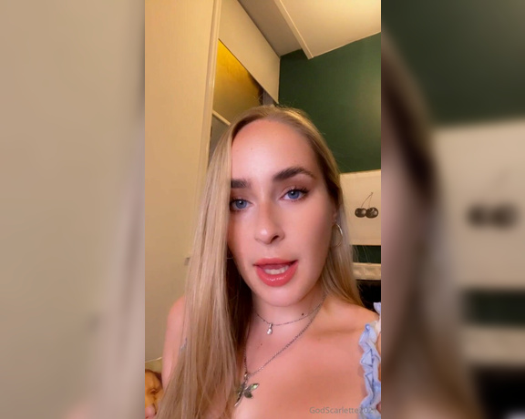 God Scarlette aka godscarlette Findom - 09-01-2023 OnlyFans Video - For My lucky, locked up chastity bitches