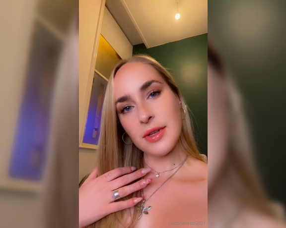 God Scarlette aka godscarlette Findom - 09-01-2023 OnlyFans Video - For My lucky, locked up chastity bitches