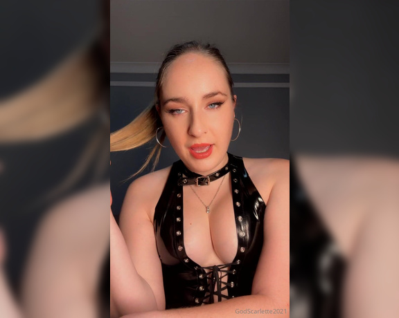 God Scarlette aka godscarlette Findom - 02-01-2024 OnlyFans Video - My mindfucked, rewired bitch, for life