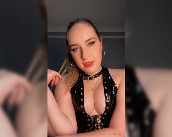 God Scarlette aka godscarlette Findom - 02-01-2024 OnlyFans Video - My mindfucked, rewired bitch, for life