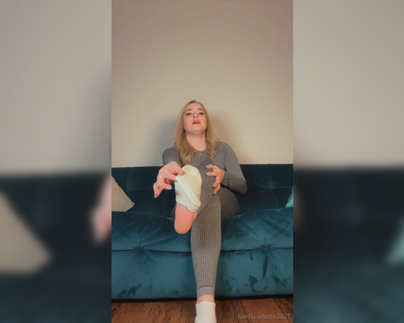 God Scarlette aka godscarlette Findom - 02-20-2024 OnlyFans Video - My feet are your reason, your purpose, your motivation, your Gods, amp your salvation