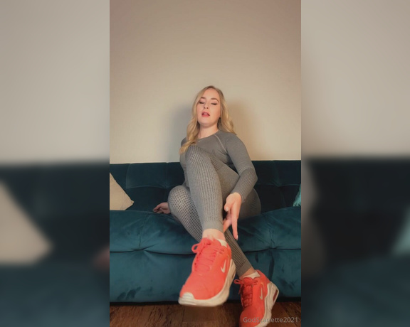 God Scarlette aka godscarlette Findom - 02-24-2024 OnlyFans Video - My socks are your biggest weakness amp most overwhelming obsession