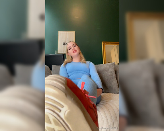 God Scarlette aka godscarlette Findom - 04-21-2024 OnlyFans Video - Being degraded at My trainers induces submissive euphoria