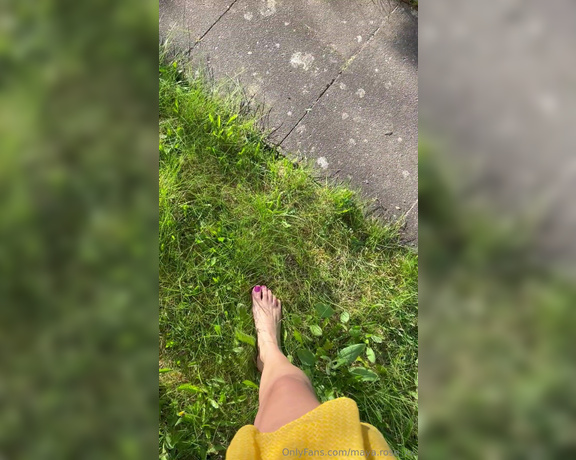 Maya Rose aka mayarose_xx Foot Fetish - 05-02-2024 OnlyFans Video - Its finally getting warmer  here are some snapshots from a relaxing garden day I had