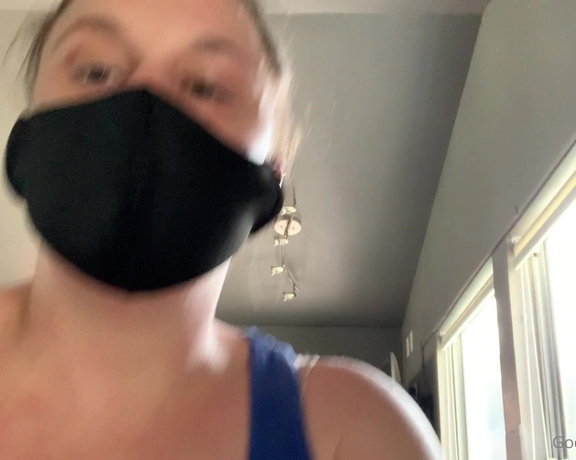 Goddess Anat aka goddessanat Femdom - 02-01-2021 OnlyFans Video - YES, cardio can be done with a mask, even with asthma