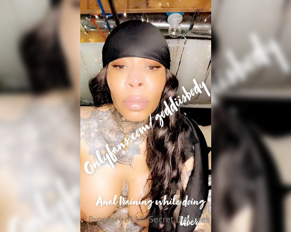 GoddiisBody aka goddiisbody Femdom - 03-28-2023 OnlyFans Video - Getting ready to drive Uber while anal training for a shootInstaCart too