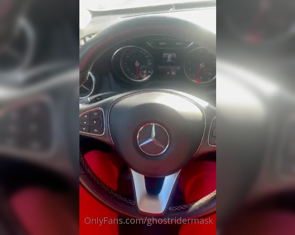 GhostRiderMask aka ghostridermask Femdom - 04-06-2021 OnlyFans Video - Do you like my car and my body