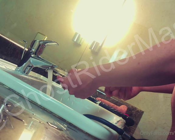 GhostRiderMask aka ghostridermask Femdom - 04-26-2021 OnlyFans Video - Slave washes toys after I fucked him with all these cocks