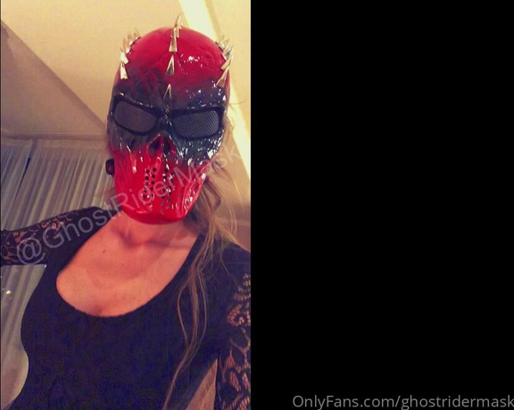 GhostRiderMask aka ghostridermask Femdom - 04-25-2021 OnlyFans Video - Behind the scenes of my hot video in my black dress