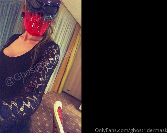 GhostRiderMask aka ghostridermask Femdom - 04-25-2021 OnlyFans Video - Behind the scenes of my hot video in my black dress