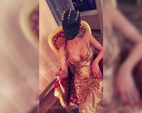 GhostRiderMask aka ghostridermask Femdom - 04-28-2021 OnlyFans Video - Do you want see more strapon videos in this dressmaybe you prefer another dress