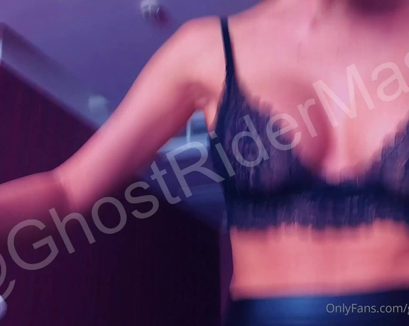 GhostRiderMask aka ghostridermask Femdom - 01-17-2022 OnlyFans Video - amazing video hot mistress in sexy black lingerie and gloves  she got femdom handjob, jerks